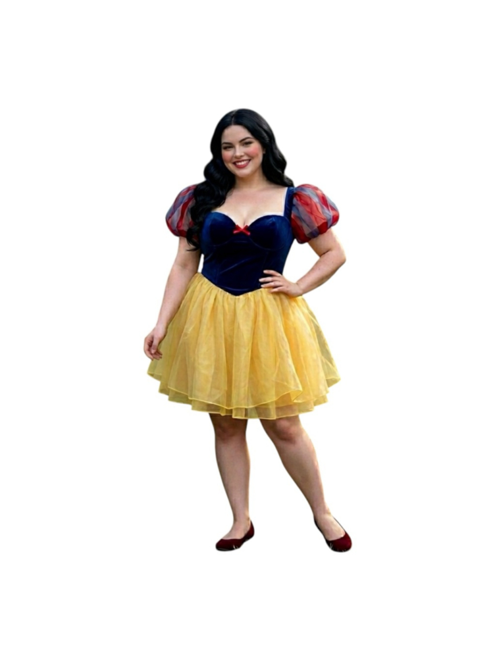 Dolls Kill Trickz N’ Treatz Snow White Inspired Costume Dress XL NWT